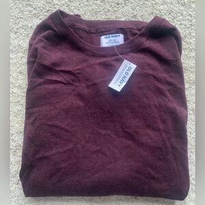NWT Old Navy Burgundy Knit Top - Big and Tall